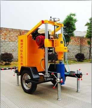 點(diǎn)擊查看詳細(xì)信息<br>標(biāo)題：HZ-20型拖掛式13馬力本田電啟動混凝土鉆孔取芯機(jī) 閱讀次數(shù)：2343